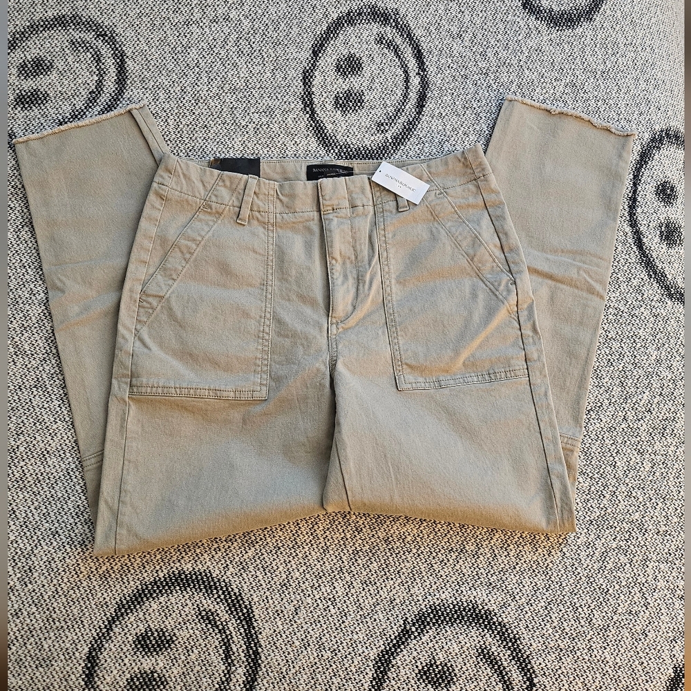 Banana Republic Authentic Chino Girlfriend fit.